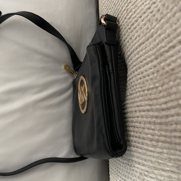 Michael Kors Fulton Crossbody in Black - Picture 3 of 7